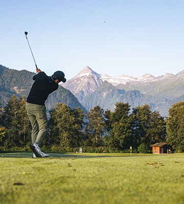 Golfer in Zell am See