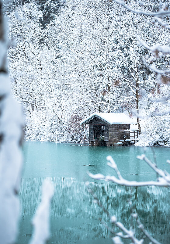 Klammsee im Winter